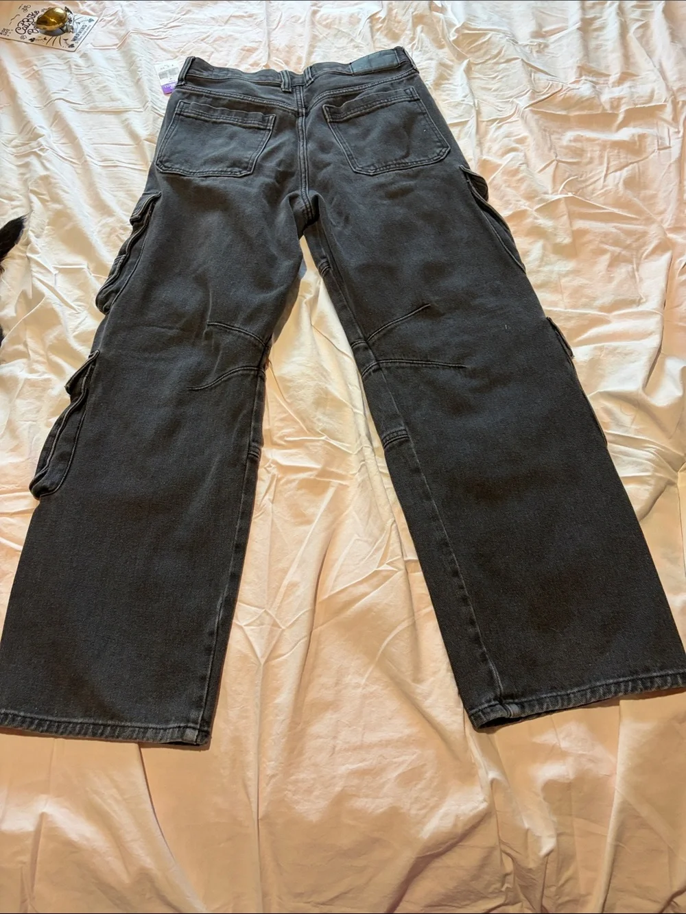 PacSun Black Multi-Pocket Cargo Pants